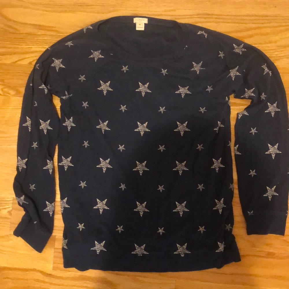 J crew stars shirt euc ⭐️⭐️⭐️